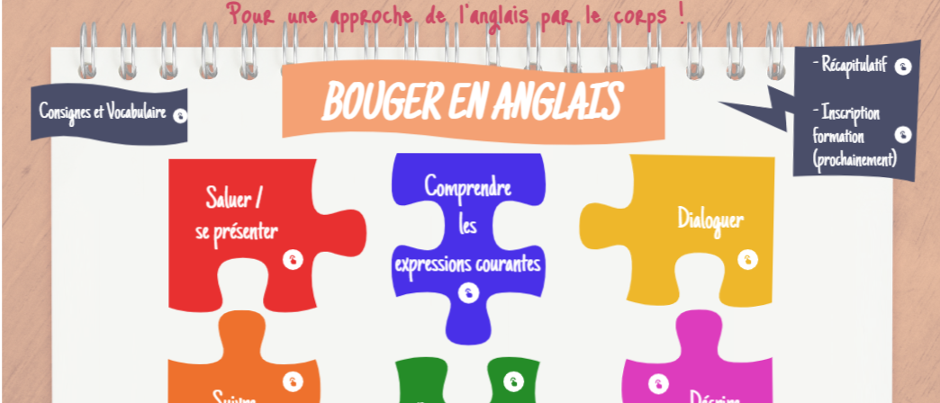 Bouge en anglais