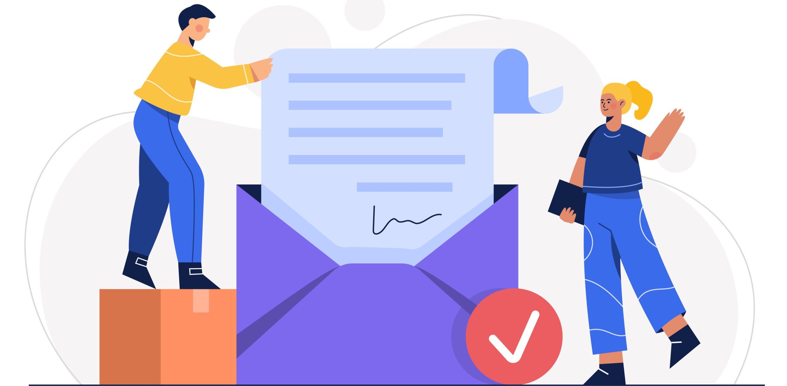 Courrier type parents